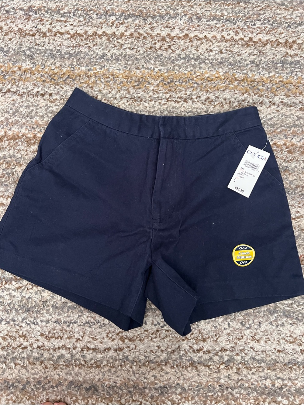Classic Women's Navy Pull-On Shorts